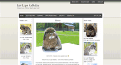 Desktop Screenshot of luvlops.com
